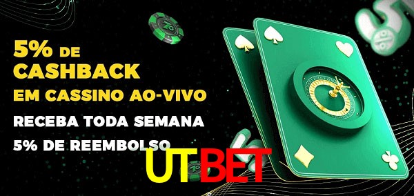 Promoções do cassino ao Vivo UTBET